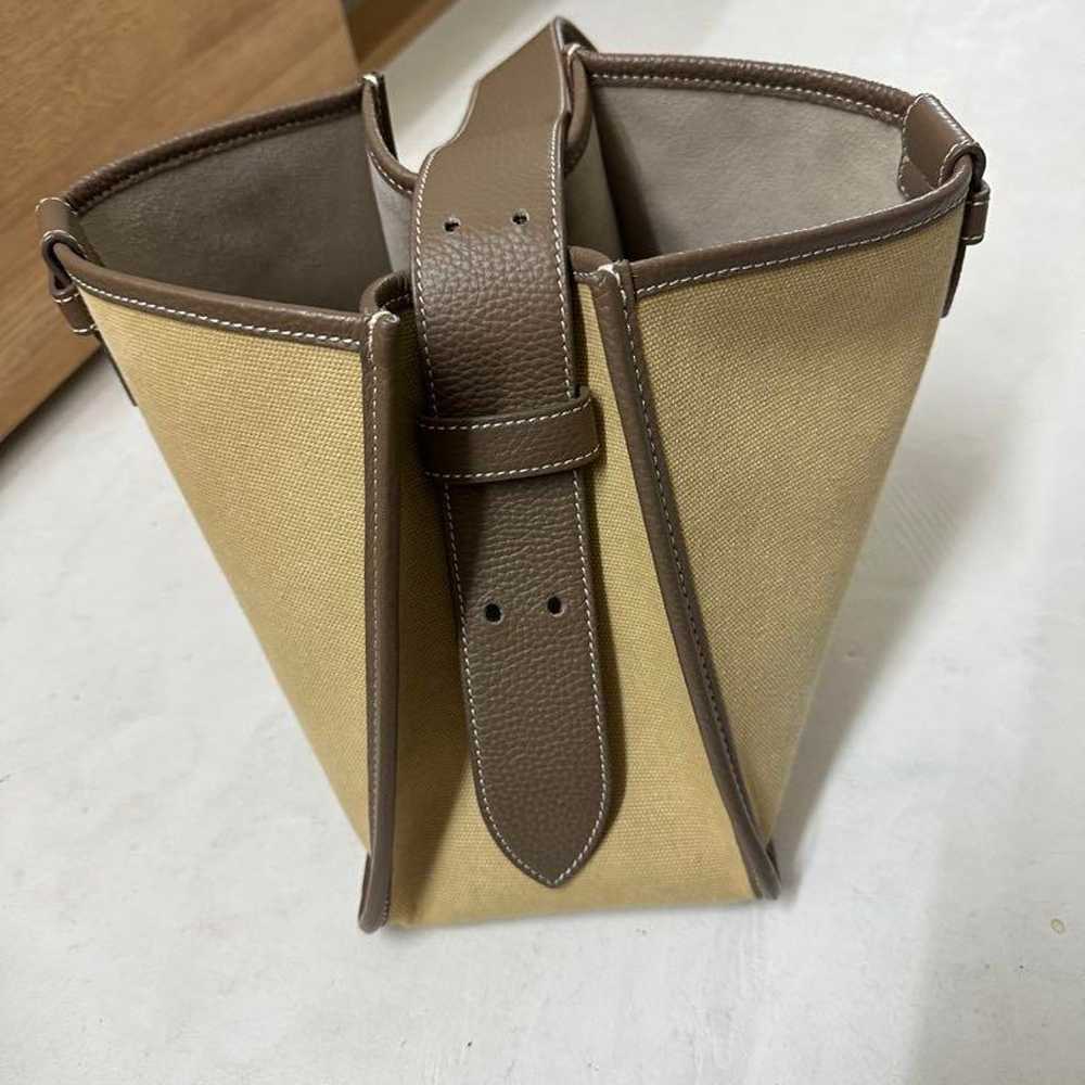 VASIC Canvas x Leather Handbag - image 2