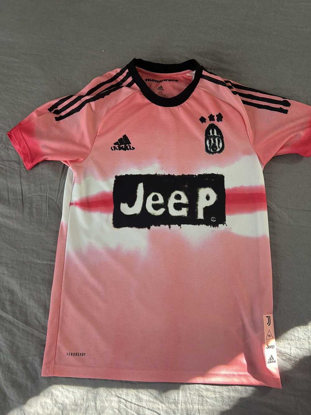 Adidas × humanrace Juventus x Humanrace Pink Jers… - image 1