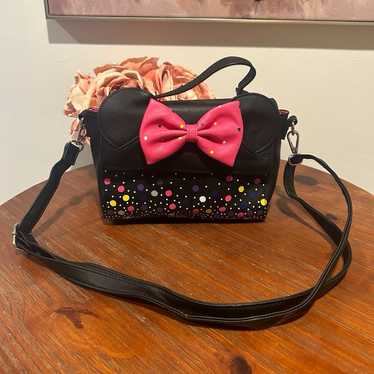 Disney Parks Loungefly Minnie Mouse Crossbody Purs