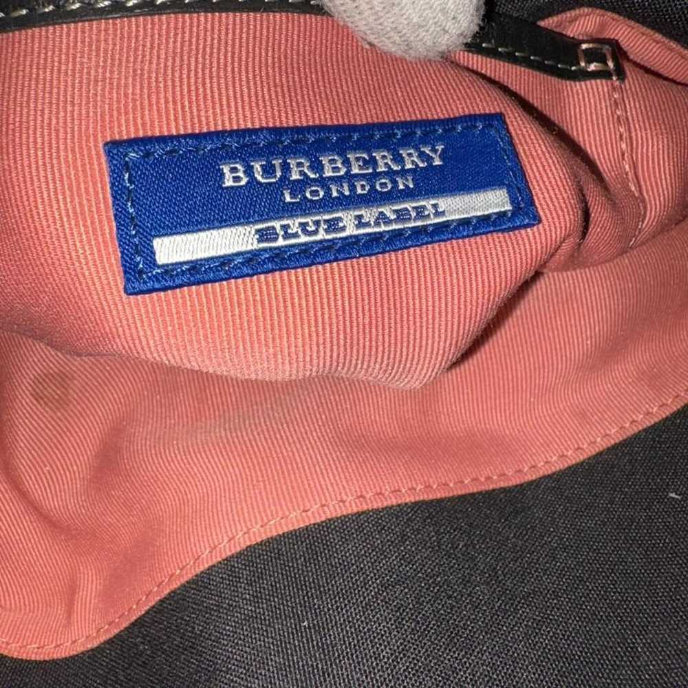 BURBERRY Blue Label Tote Bag Chain Canvas - image 6