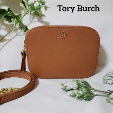 Like new Tory Burch shoulder bag in leather, brown