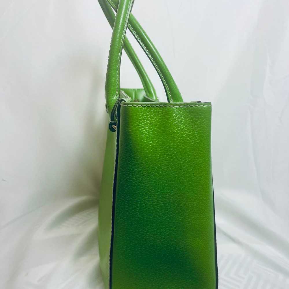 Kate Spade Wellesley Quinn Emerald Green Leather … - image 2