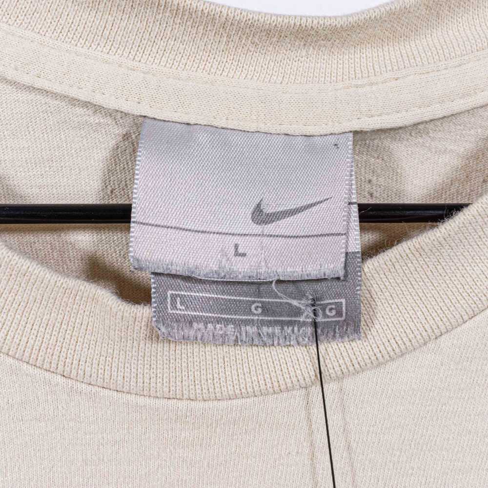 Nike × Streetwear × Vintage NIKE Swoosh Tonal T-S… - image 5