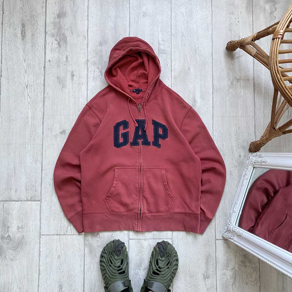 Gap × Streetwear × Vintage Vintage Faded GAP Hood… - image 1