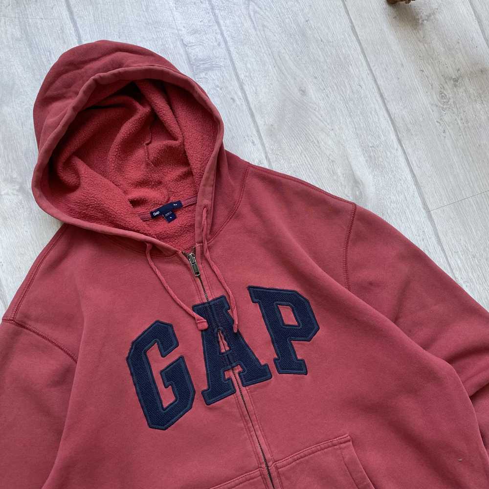 Gap × Streetwear × Vintage Vintage Faded GAP Hood… - image 2