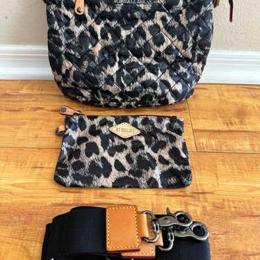 EUC MZ WALLACE 2024 “ANIMAL PRINT” METRO SCOUT CROSSBODY