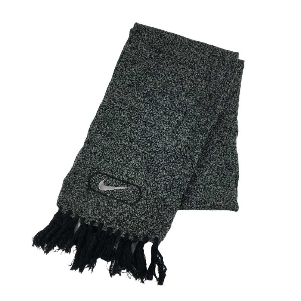 Nike × Vintage Vintage Nike Scarf Muffler Wool Ca… - image 3