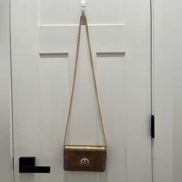 Coach Bowery Women’s Crossbody Bag Gold Turnlock … - image 1