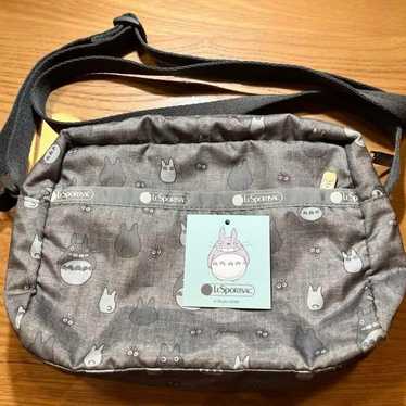 My Neighbor Totoro LeSportsac Gray Shoulder Bag - image 1