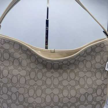 Coach Soft Tabby Hobo In Signature Jacquard C6659 - image 1