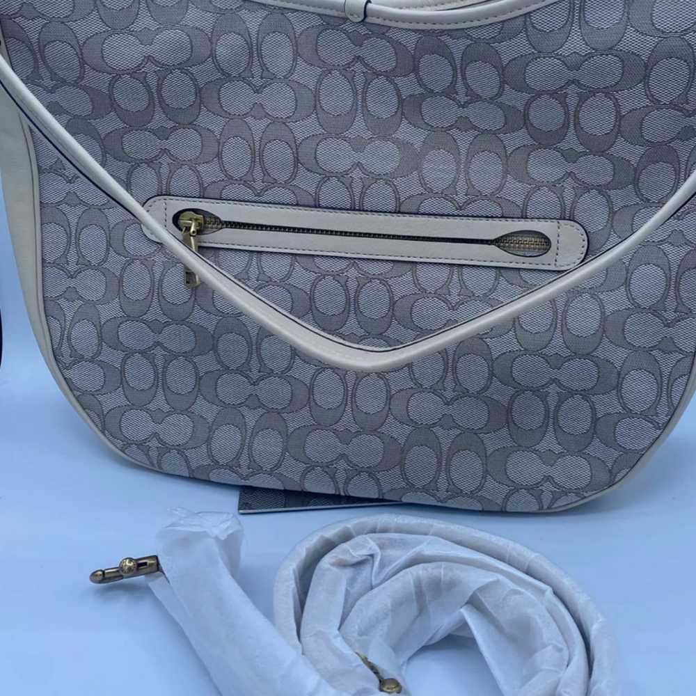 Coach Soft Tabby Hobo In Signature Jacquard C6659 - image 3