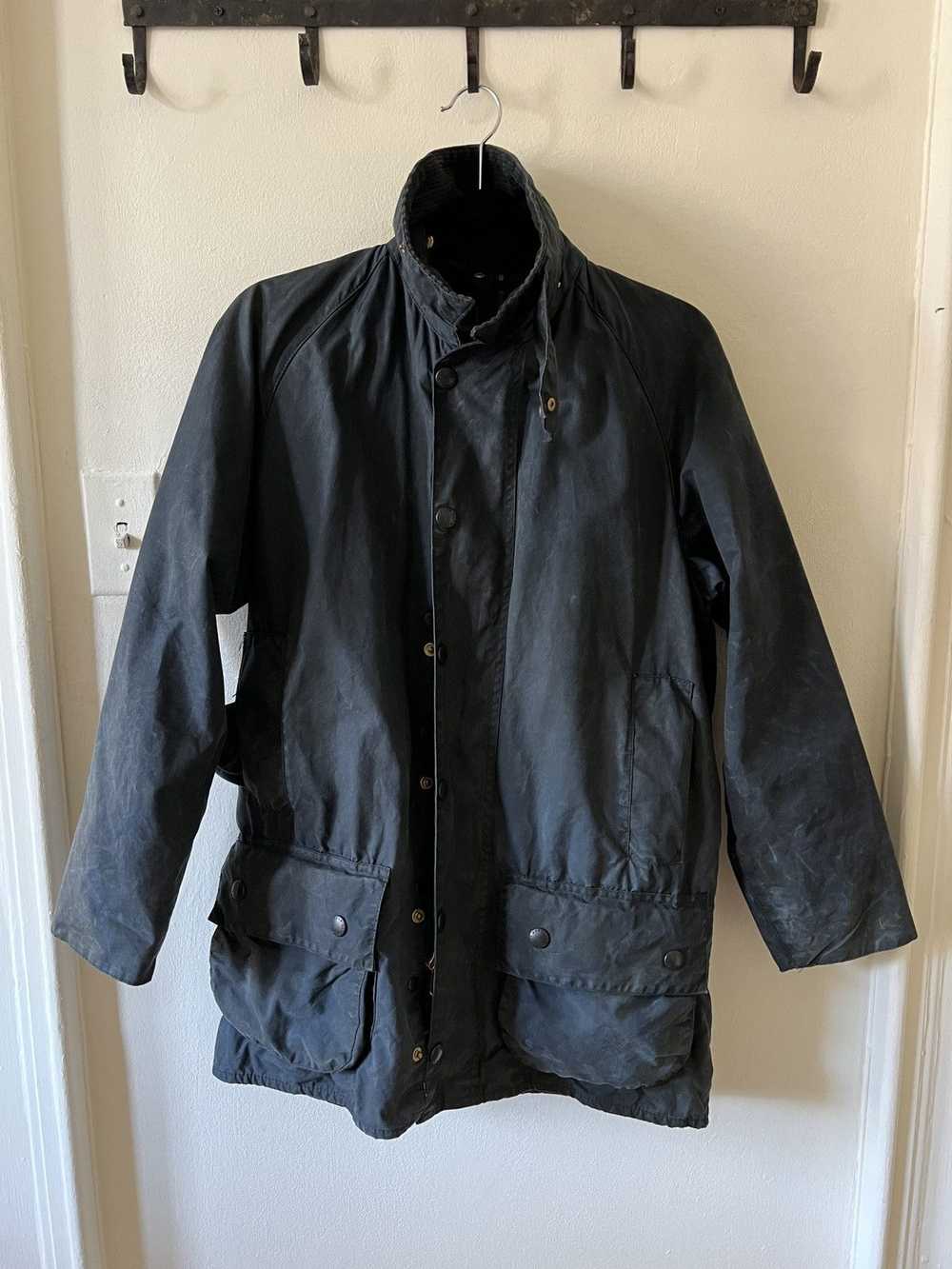 Barbour × Vintage Vintage Barbour Beaufort Waxed … - image 6