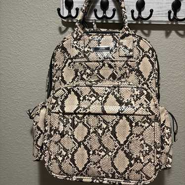 LIKE NEW! JuJuBe Snake Print Diaper Bag Backpack