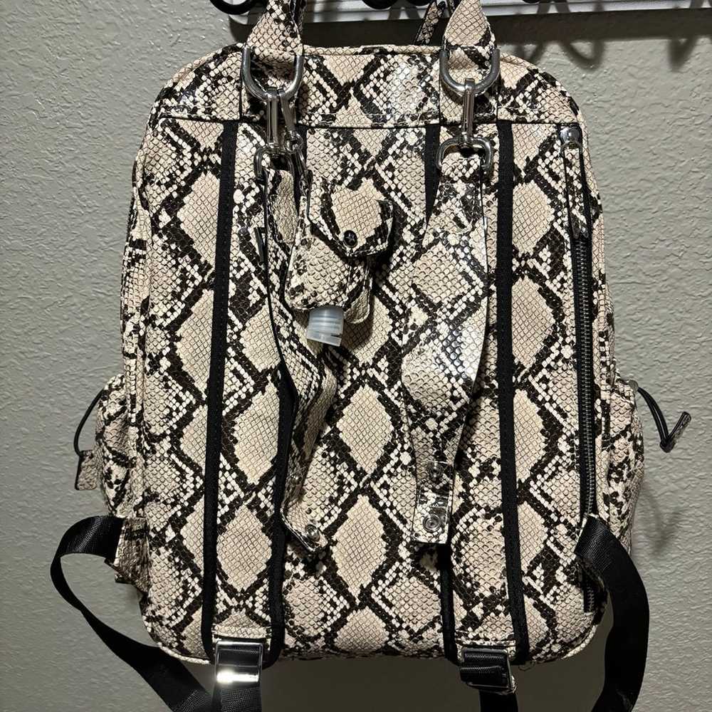 LIKE NEW! JuJuBe Snake Print Diaper Bag Backpack - image 2