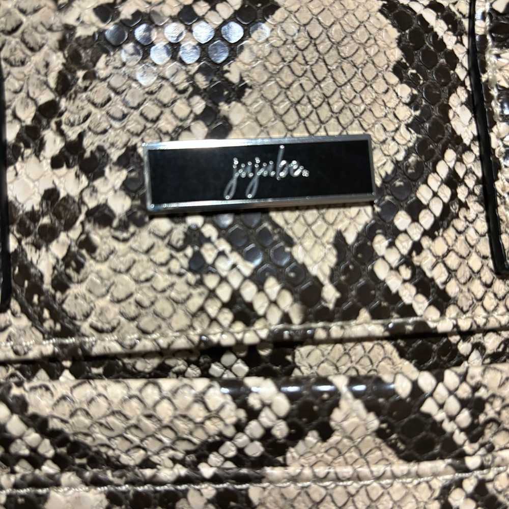 LIKE NEW! JuJuBe Snake Print Diaper Bag Backpack - image 3