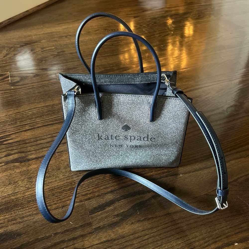 Trista Glitter Shopper Kate Spade Purse - image 6