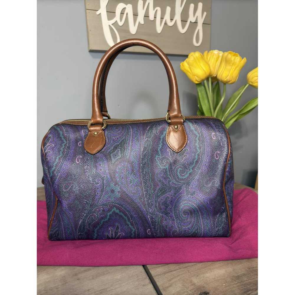 Etro Leather bowling bag - image 2