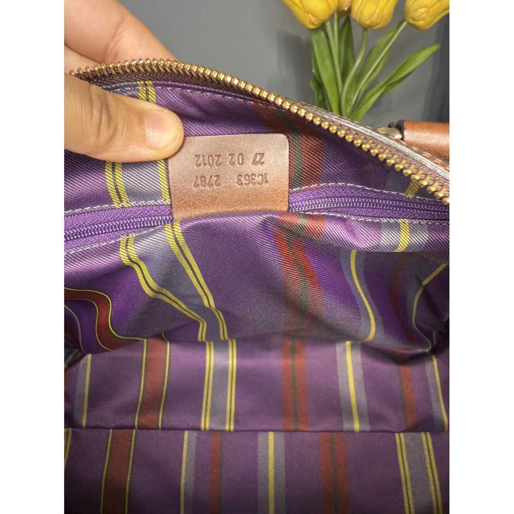 Etro Leather bowling bag - image 3