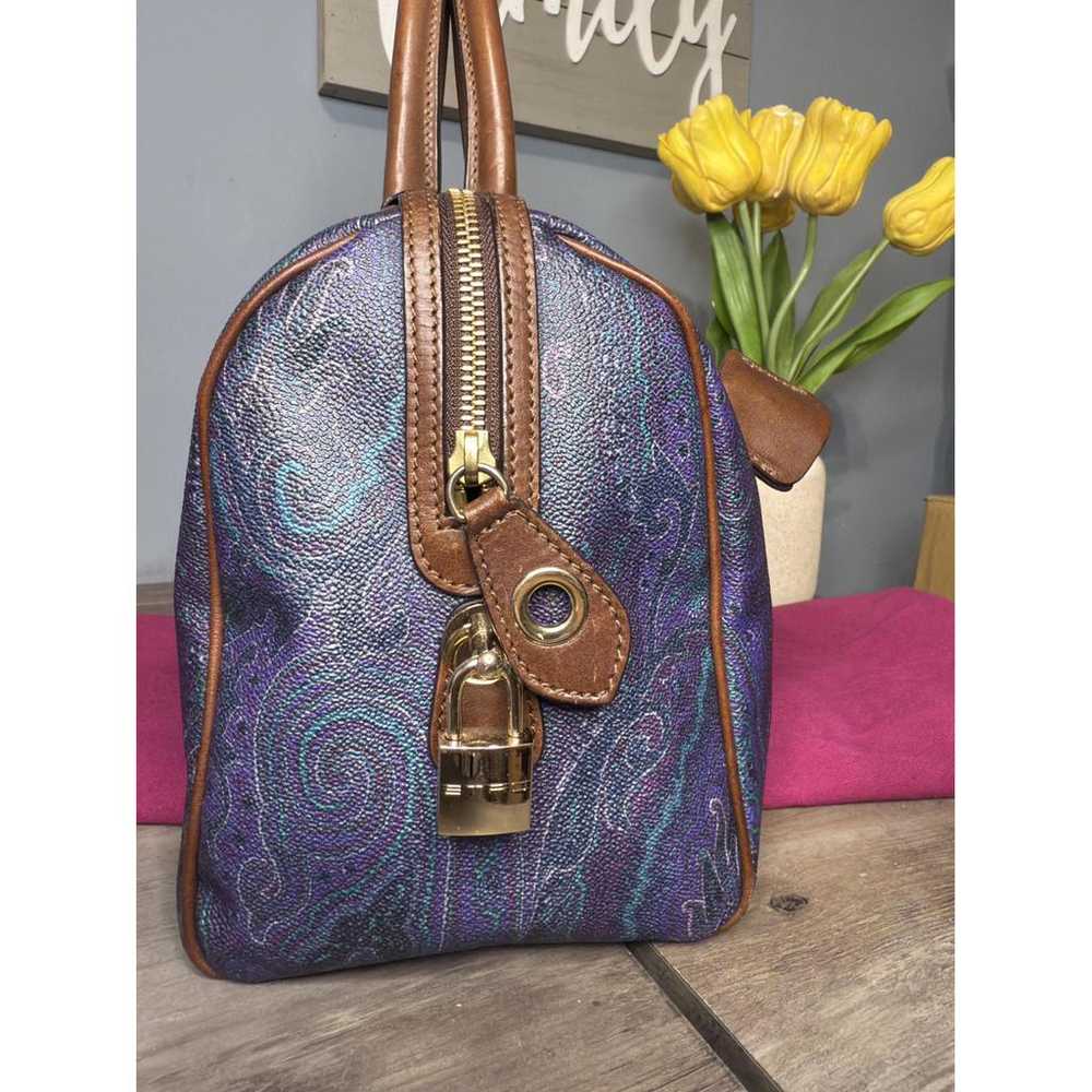 Etro Leather bowling bag - image 5