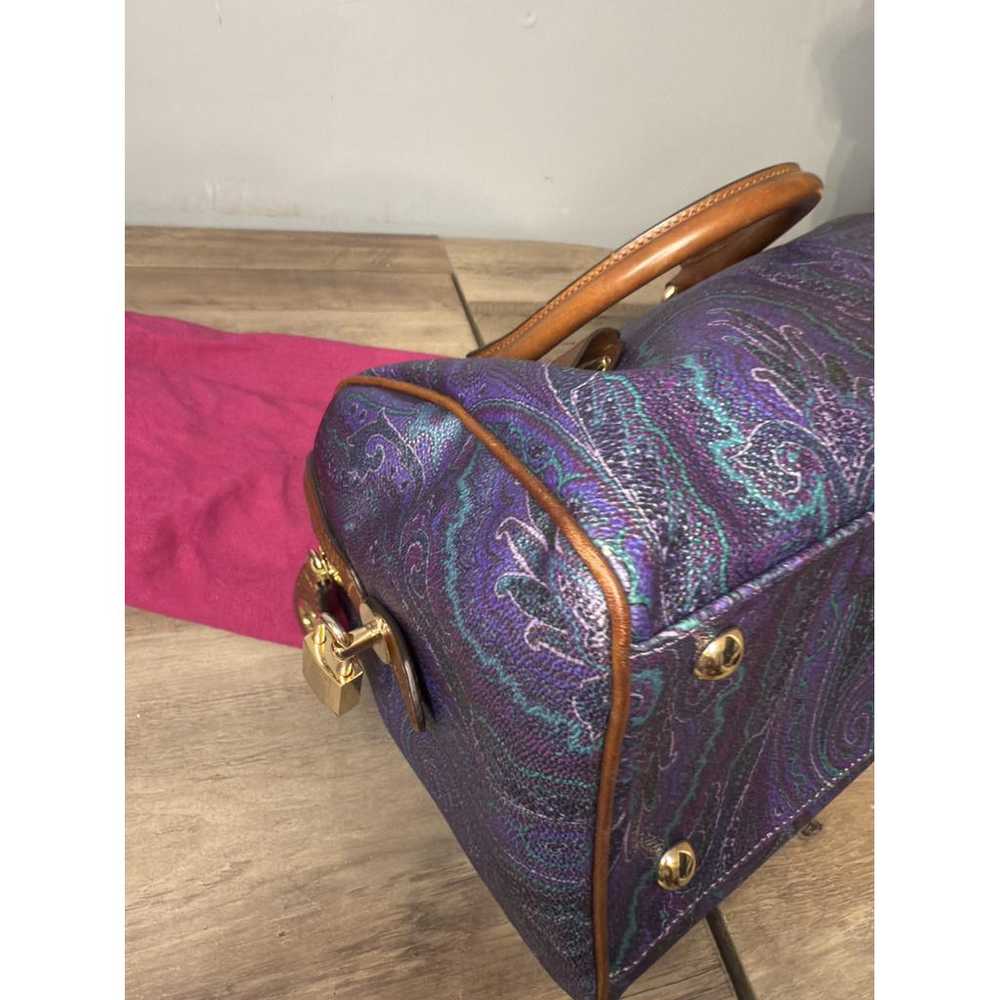 Etro Leather bowling bag - image 9