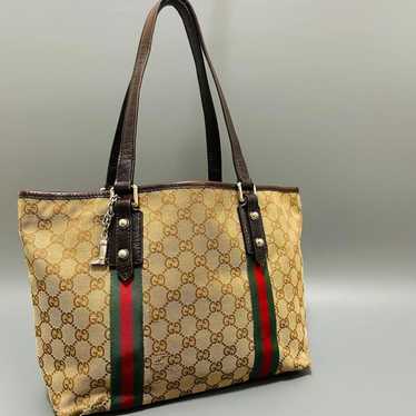 GUCCI GG Monogram GG Canvas Tote Bag from the Sher