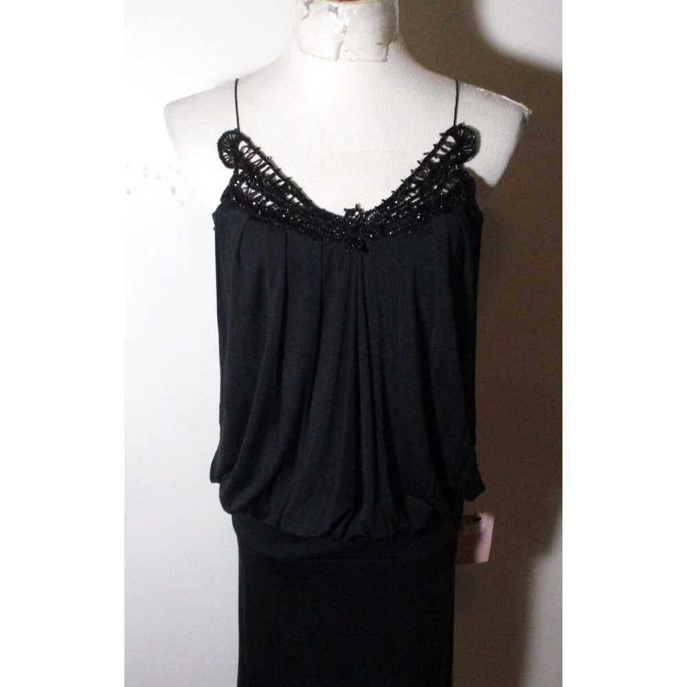 Vivienne Tam Elegant 100% Silk Black Spaghetti St… - image 2