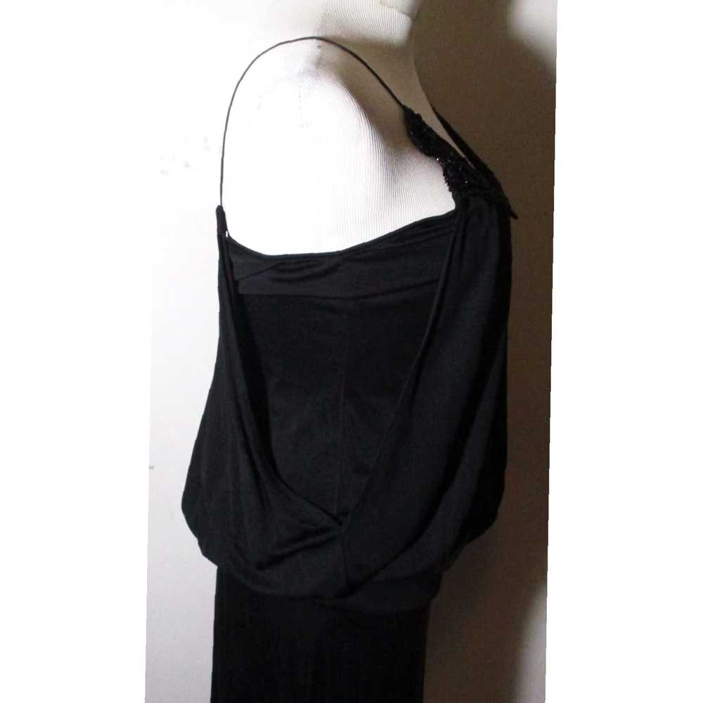 Vivienne Tam Elegant 100% Silk Black Spaghetti St… - image 4