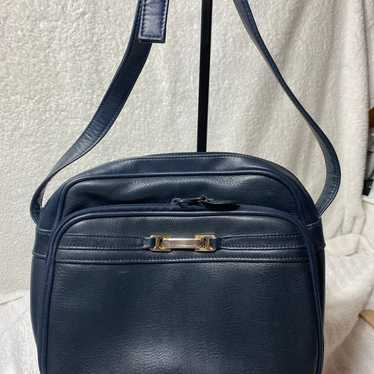 Leather Navy Purse