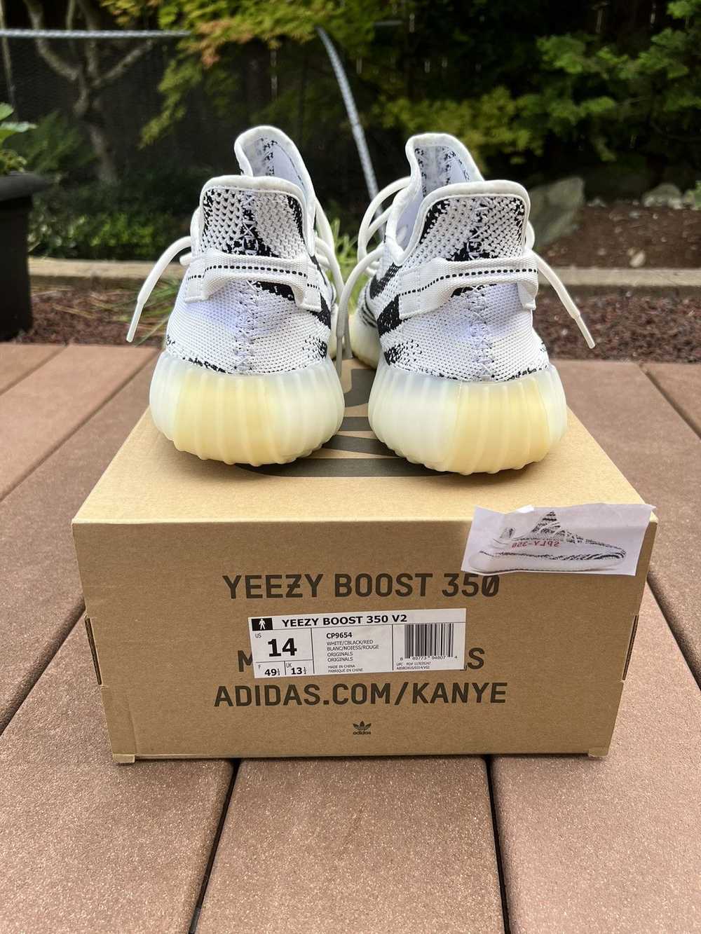 Adidas Yeezy 350 v2 zebra worn once - image 7