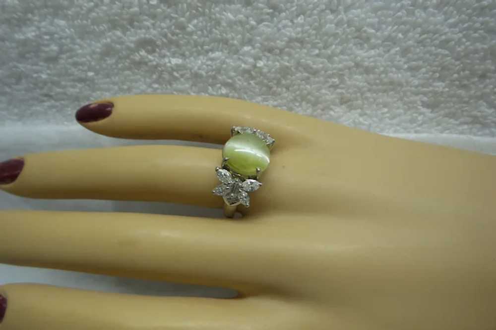 Fantastic Estate 1960's Natural Fine Chrysoberyl … - image 2