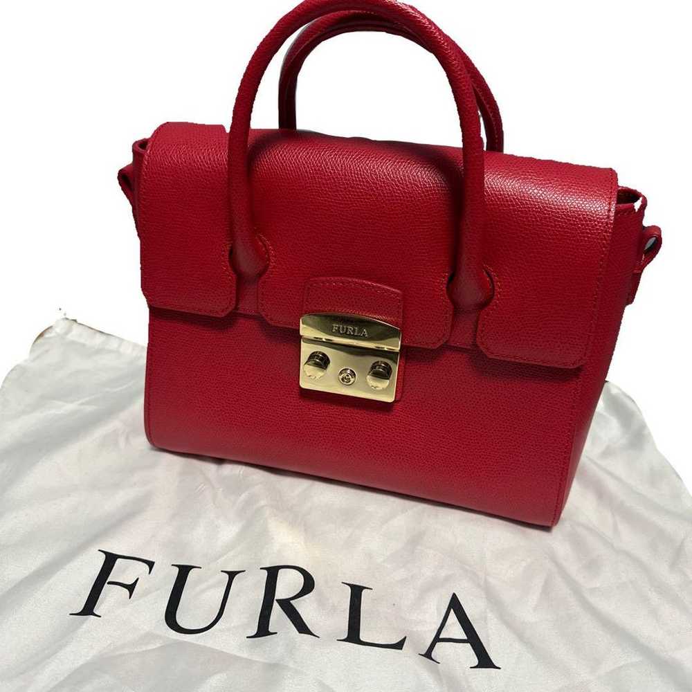 Furla Metropolis 2way Handbag 851151 BGX6 - image 1