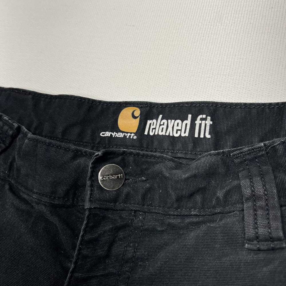 Carhartt × Streetwear Carhartt Pants Black Rugged… - image 5