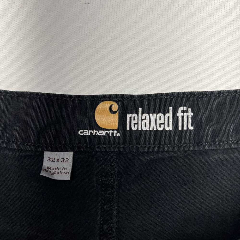 Carhartt × Streetwear Carhartt Pants Black Rugged… - image 7