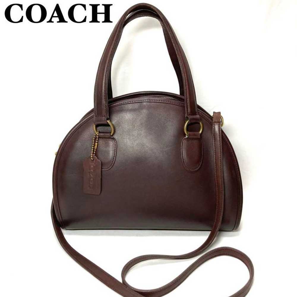 【Excellent Condition】COACH Old Coach Shoulder Bag… - image 1