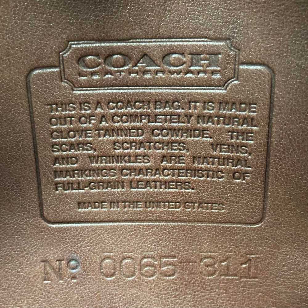 【Excellent Condition】COACH Old Coach Shoulder Bag… - image 9