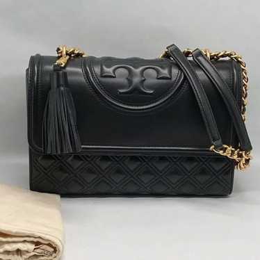 Tory Burch Fleming Convertible Bag Black