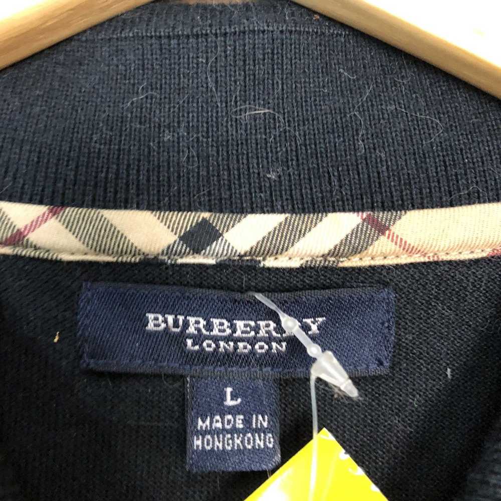 Burberry × Streetwear × Vintage Burberry Black Lo… - image 10