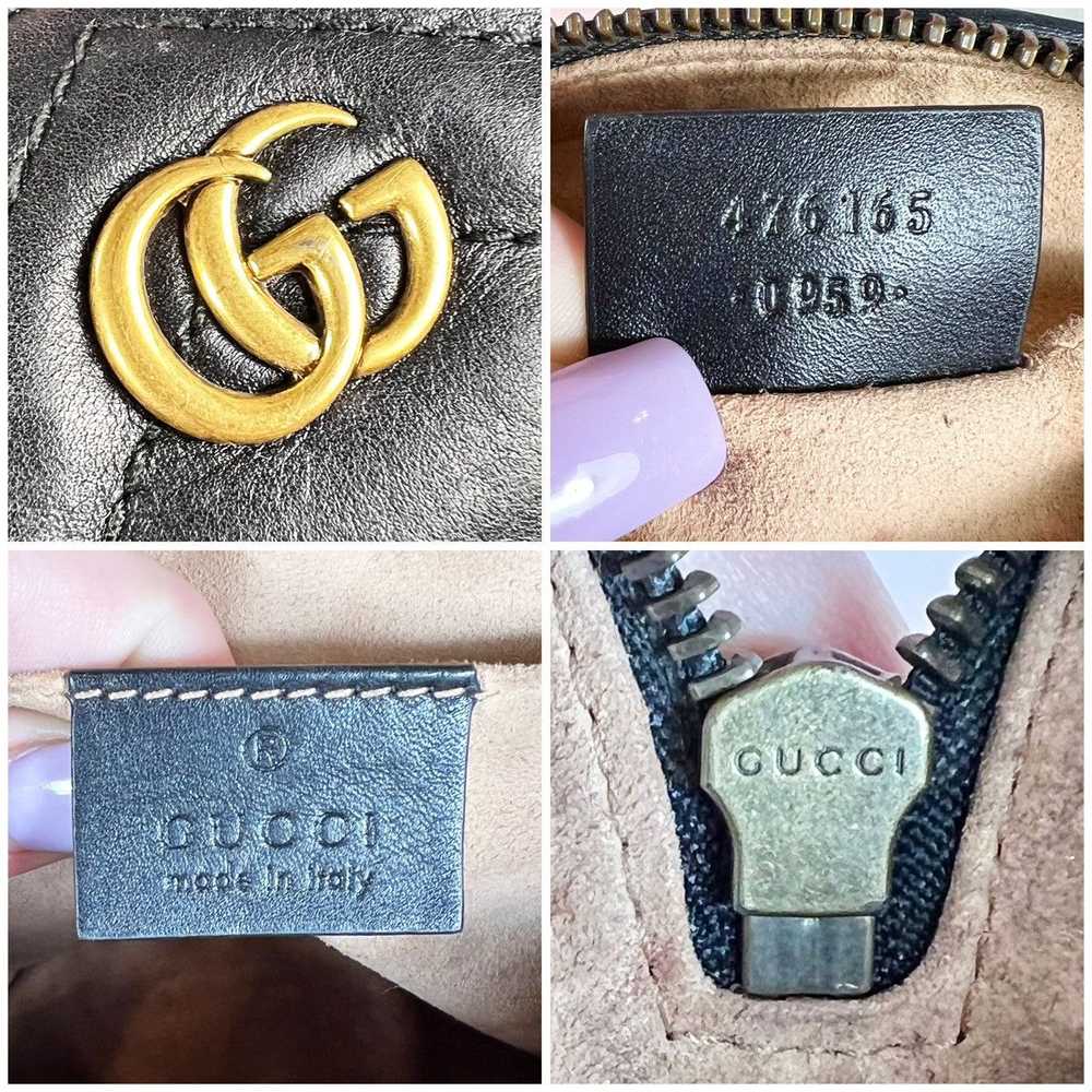 Gucci Gucci Calfskin Matelasse GG Marmont Cosmeti… - image 10