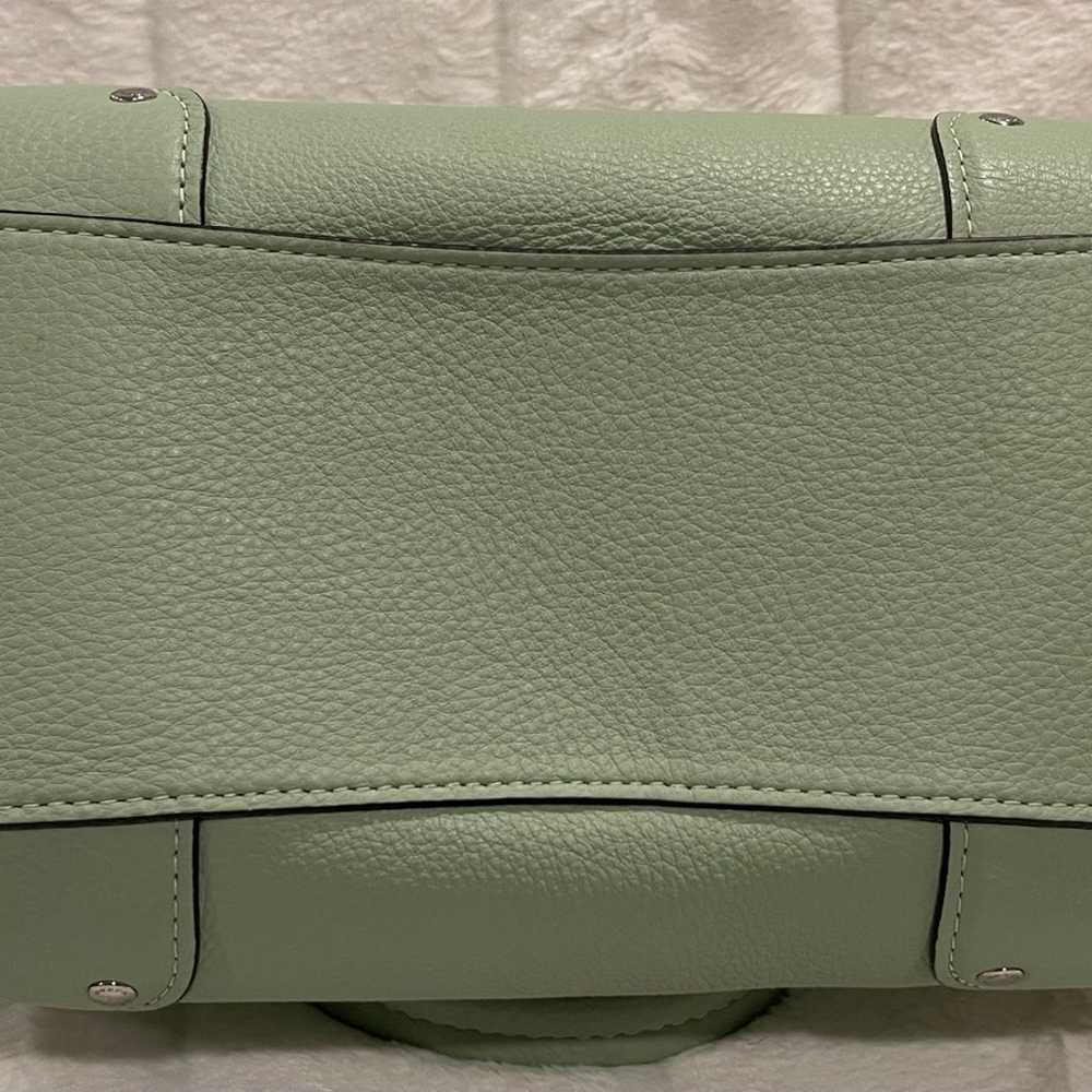 Coach Leather Millie Satchel Pale Pistachio - image 5