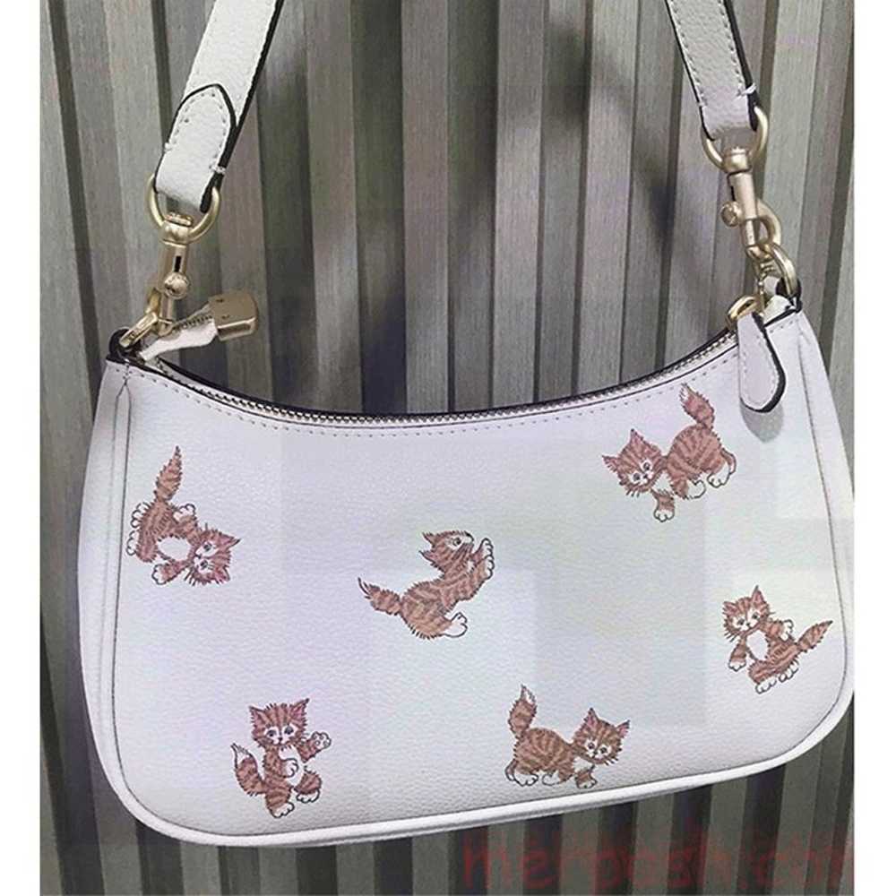 Coach Teri Shoulder Bag With Dancing Kitten Print - image 6