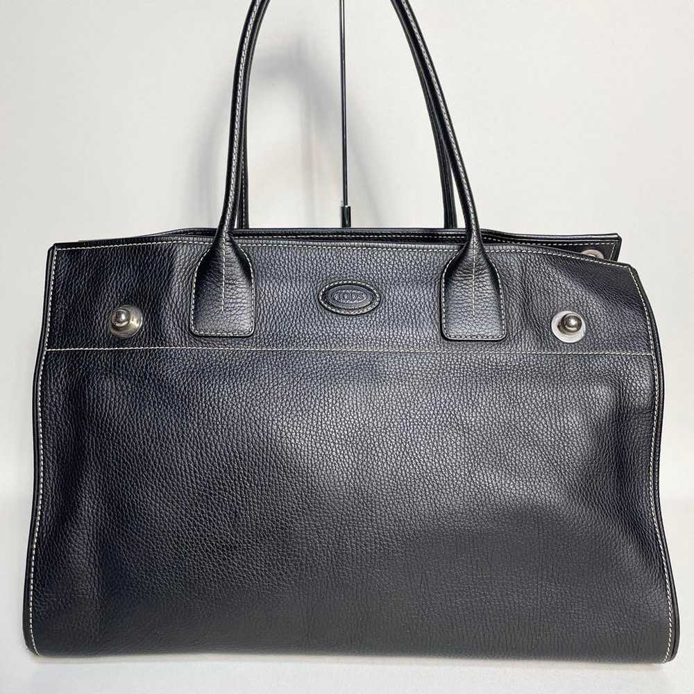 2410-68 | Excellent Condition | Tod's Tote Bag Le… - image 2