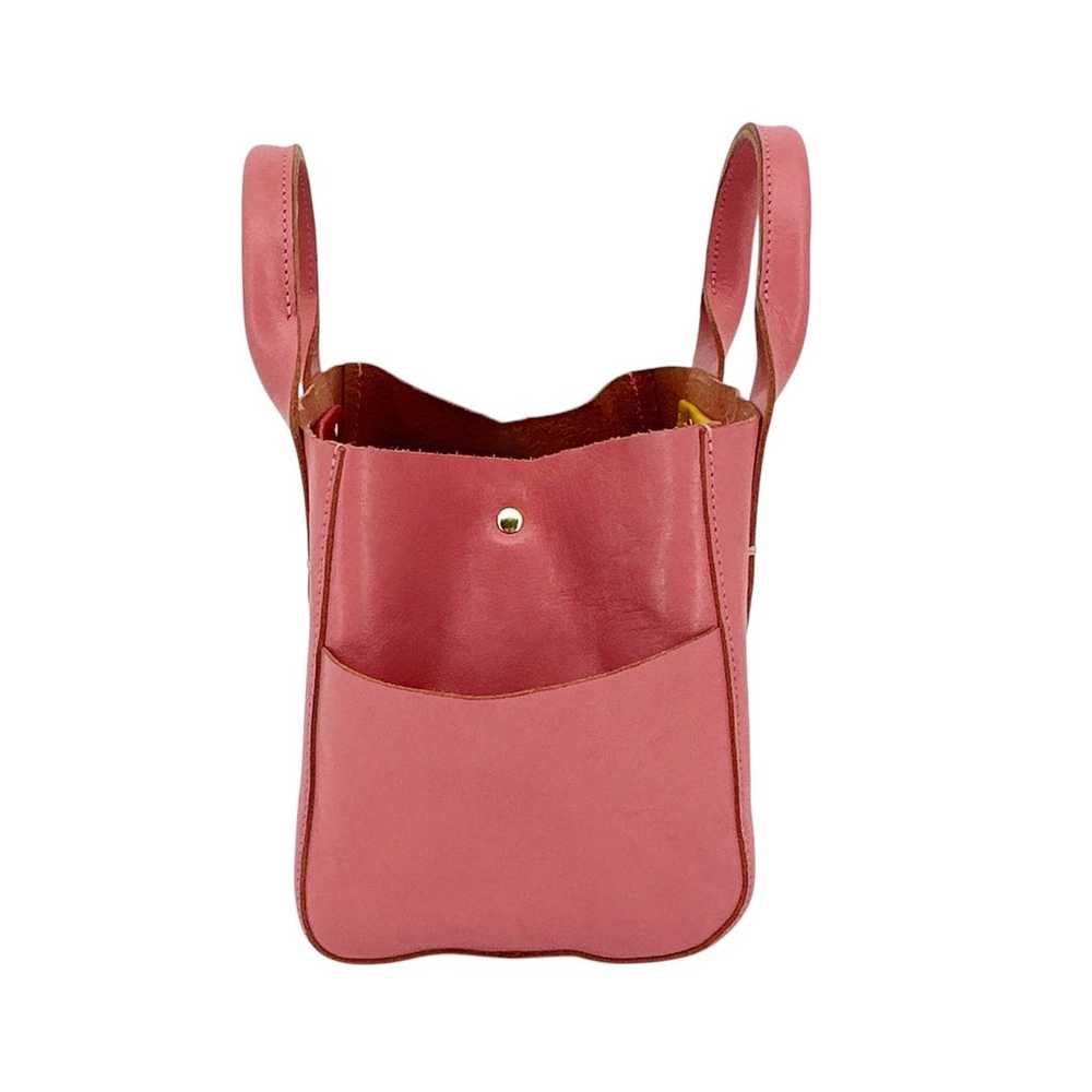 CLARE V. Le Petit Box Tote in Petal Rustic - image 10