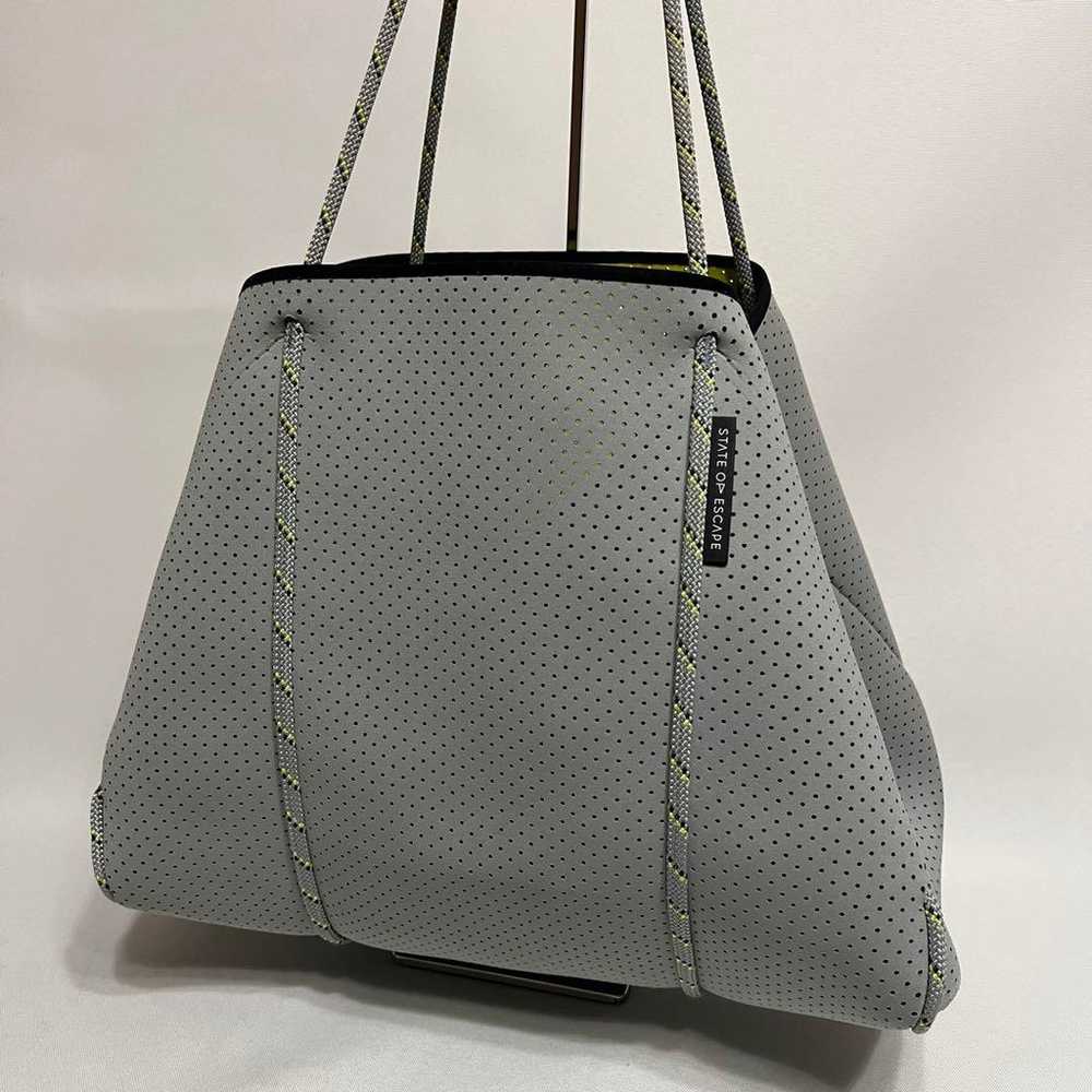 ✨Like New✨ State of Escape Neoprene Bag Grey/Yell… - image 2