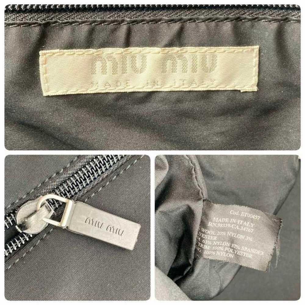 【Beautiful Condition】MIU MIU Shoulder Bag Canvas … - image 10