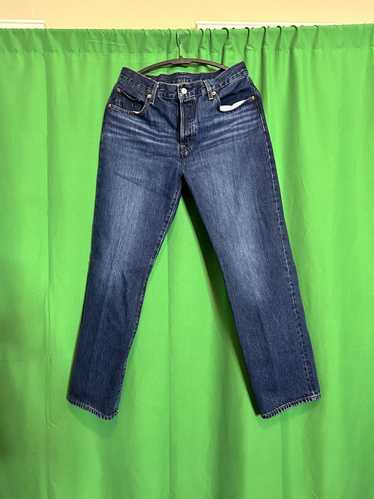 Levi's Big E 501 90s premium denim indigo whiskere