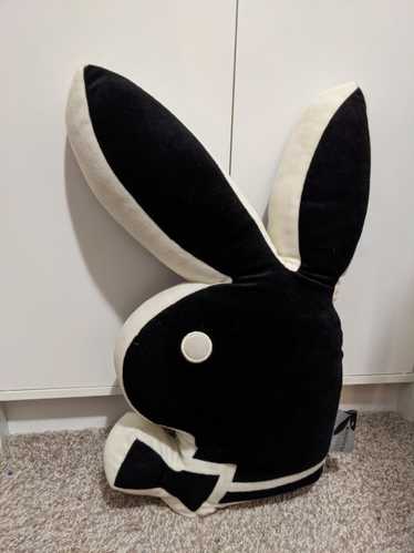 Playboy pillow black offers with playboy word on bow