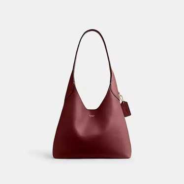 Coach Brooklyn Shoulder Bag 28 Dark Ruby