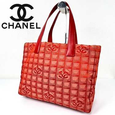 SSS Grade❤CHANEL Chanel New Travel Line Tote MM R… - image 1