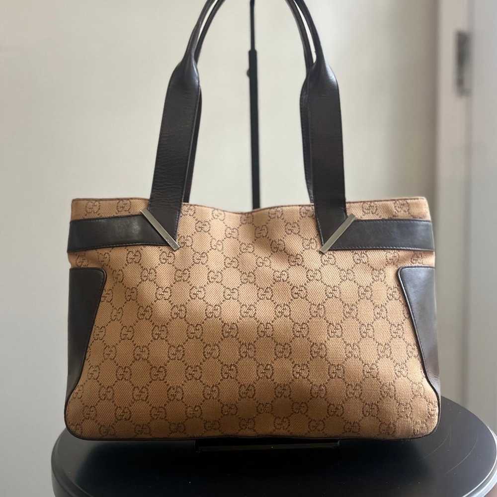 Gucci GG Canvas Shoulder Bag - image 1