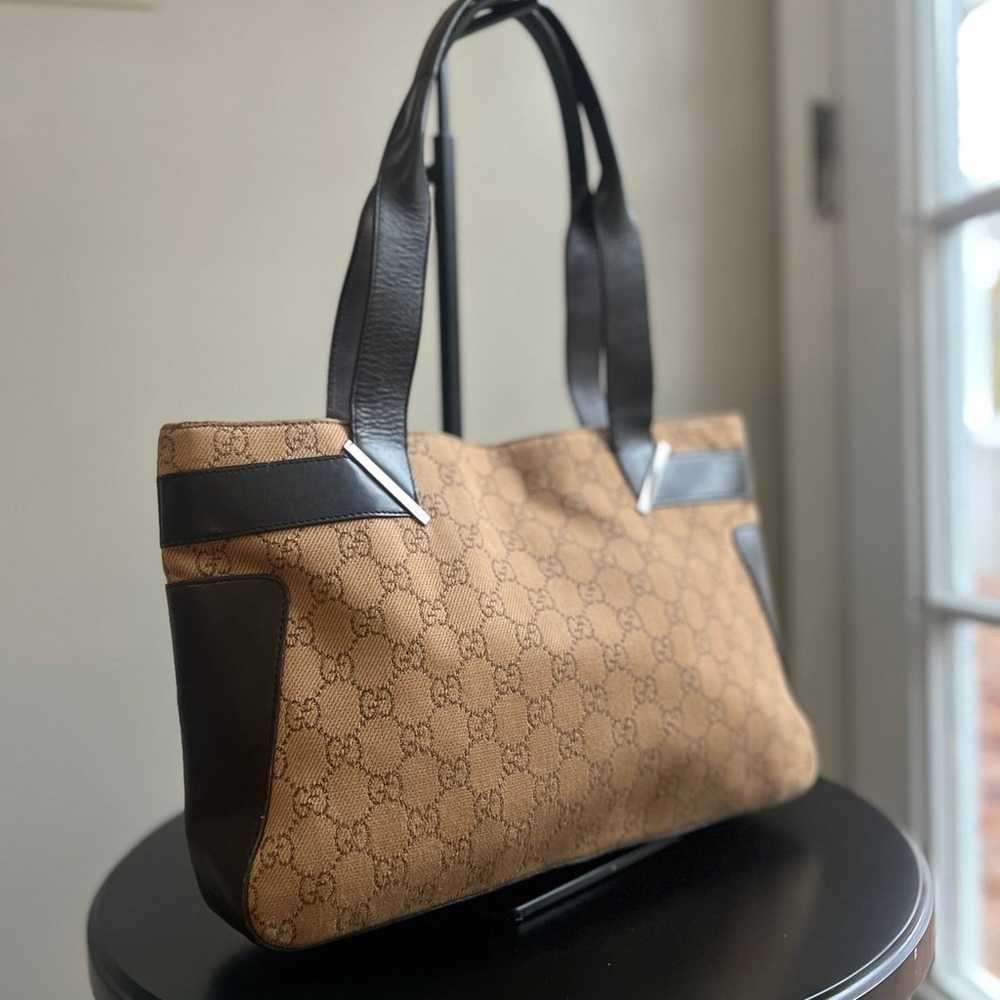 Gucci GG Canvas Shoulder Bag - image 2